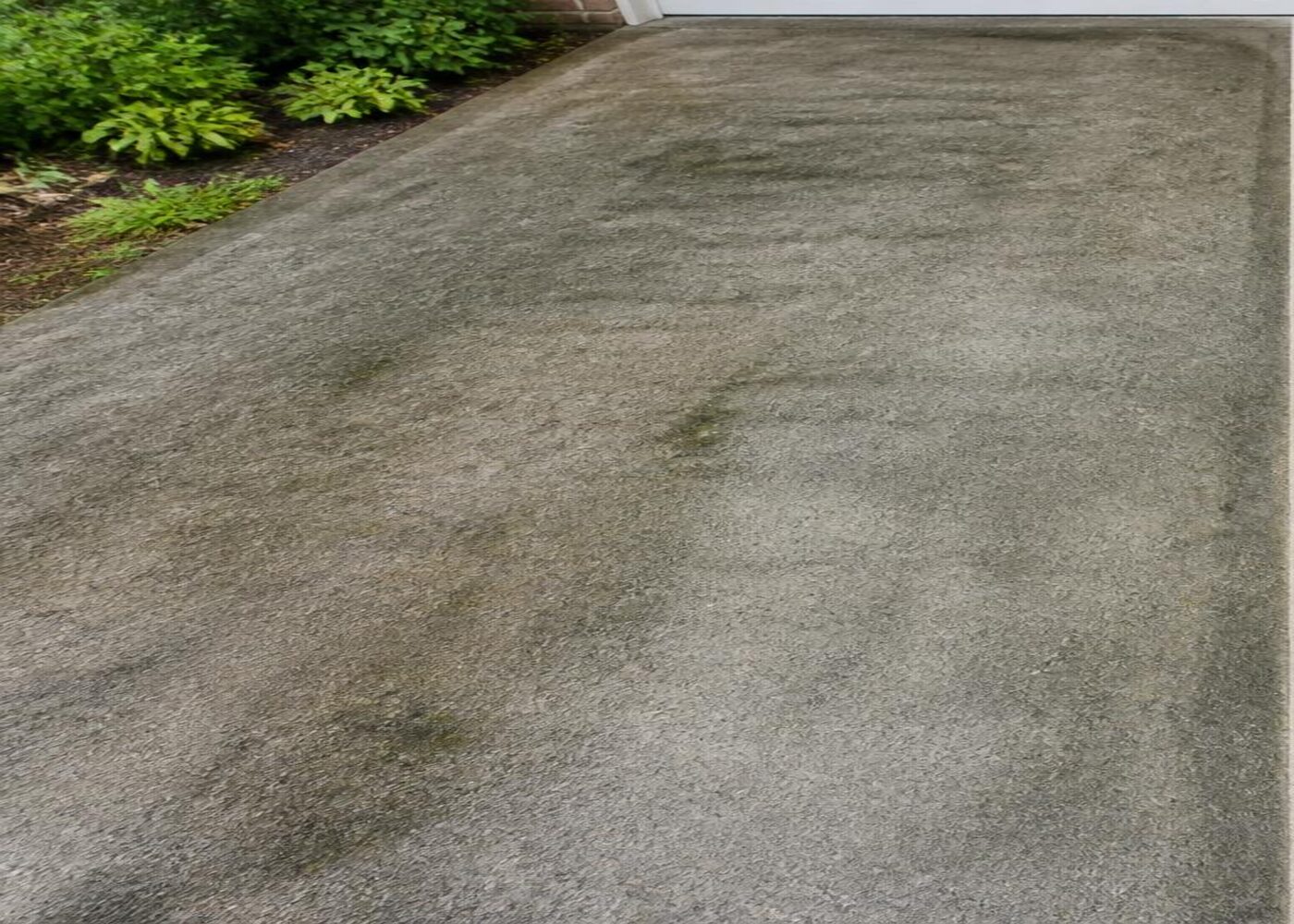 Driveway Cleaning before cleaning