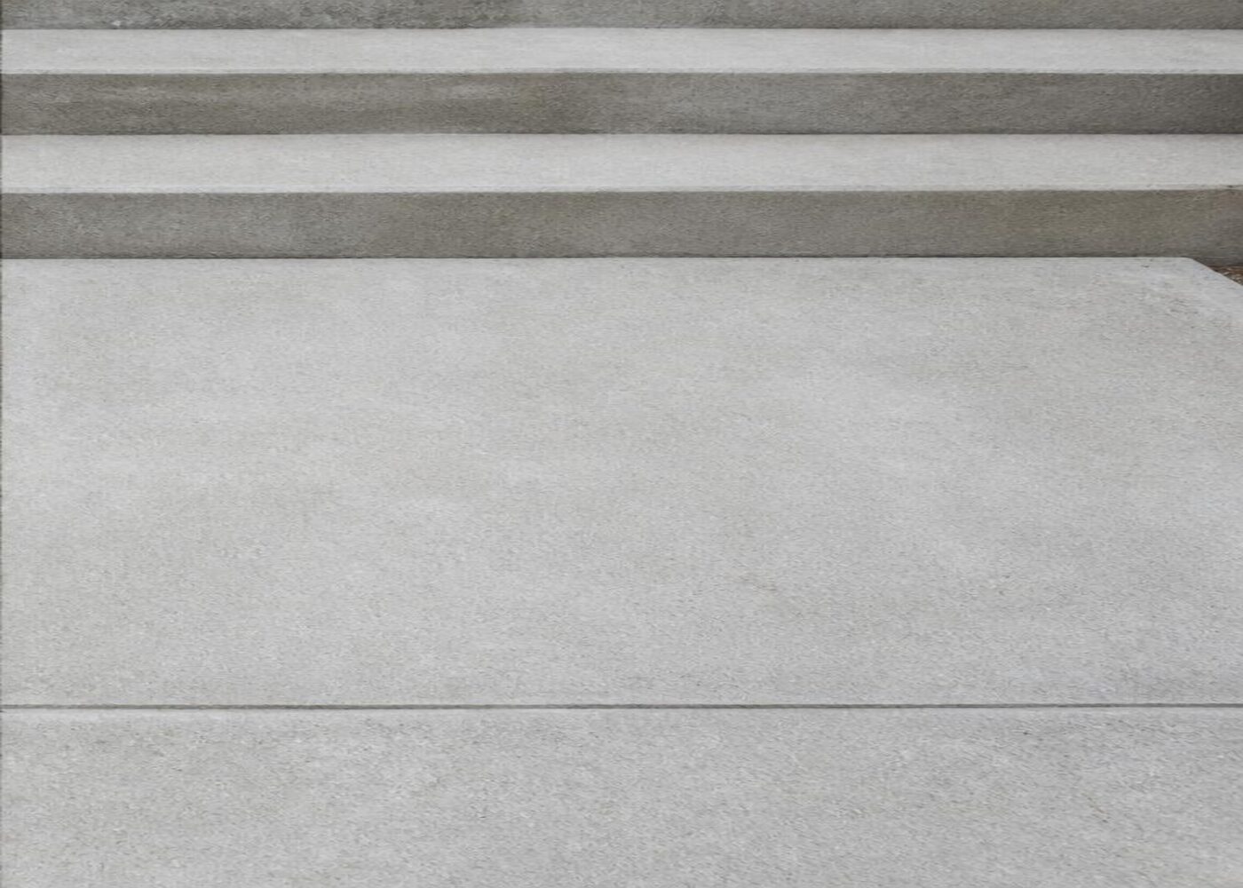 Concrete after cleaning